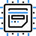 CPU Processeur Puce Icône