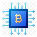 Bitcoin Crypto Monnaie Especes Electroniques Icon