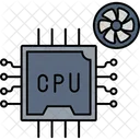 Puce du processeur  Icône