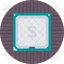 Processing Chip Dollar Icon