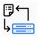 Data Processing Data Integration Processing Icon