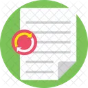 Processing Document  Icon