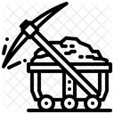 Processing Coal Mining Icon
