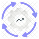Processing Business Operations Business And Finance Icon