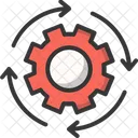 Processing Setting Gear Business Icon