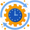 Processing Time Time Around The Clock Icon