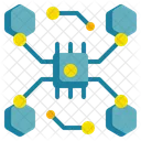 Processo Controle Circuito Ícone