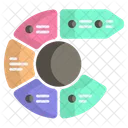 Processo Etapa Diagrama Ícone