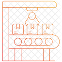 Processo De Producao Fabricacao Fabrica Ícone