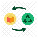 Processo de reciclagem  Ícone