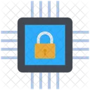 Cyber Security Processor Icon