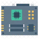 Processor Mainboard Computer Icon