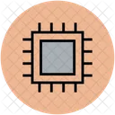 Processor Microchip Microprocessor Icon