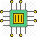 Processor Chip Microchip Icon