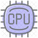 Cpu Processor Computer Hardware Computer Component Awesome Lineal Color Icon Icon