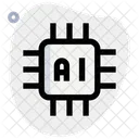 Processor Artificial Intelligence  Icon