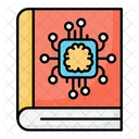 프로세서 책 책 인공 지능 책 아이콘