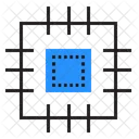 Cpu Microscheme Chip Icon