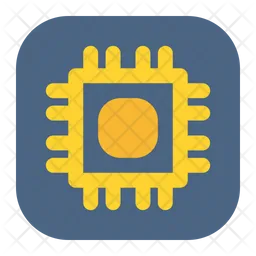 Processor Chip  Icon