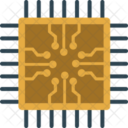 Processor Chip Icon