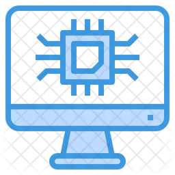 Processor Chip  Icon