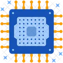 Processor Chip Microprocessor Electronic Icon