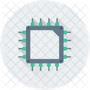 Processor Chip Microprocessor Icon