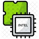 Processor Chip Integrated Circuit Computer Chip Icon