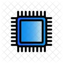 Processor Computer Chip Central Processor Unit Icon