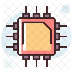Processor Chip  Icon
