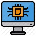 Processor Chip  Icon