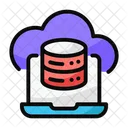 Database Cloud Server Cloud Computing Icon