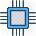 Cyber Security Processor Icon