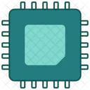 Processor Chip Microchip Icon