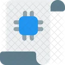 Processor Paper  Icon
