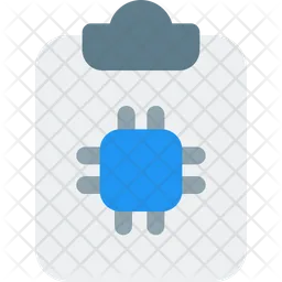 Processor Paper Board  Icon