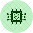 Processor Security Pentaglow Icon