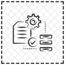 Processus Entreprise Traitement Icon