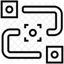 Processus Flux Algorithme Icône