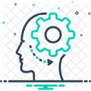 Processus Cerebral Cerveau Processus Icône