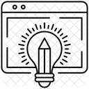 Processus créatif  Icône