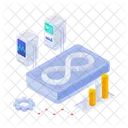 Processus Devops Infini Boucle Icône