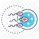 Fecondation Humaine Processus De Reproduction Embryogenese Icône