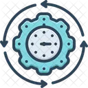 Processus Efficaces Efficaces Processus Icône