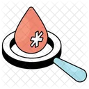 Pesquisar Sangue Encontrar Sangue Analise De Sangue Ícone