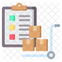 Procurement Document Trolley Icon