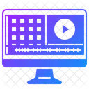 Produção de vídeo  Ícone