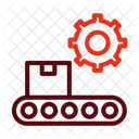 Produccion Industria Fabrica Icono
