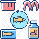 Producir Pescado Pesca Icono