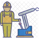 Automatizacion Ingeniero Maquina Icon